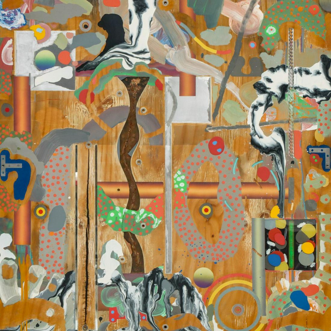 DAVID TABORN (BRITISH BORN 1947) MIXED MEDIA ON WOOD (1 of 11)