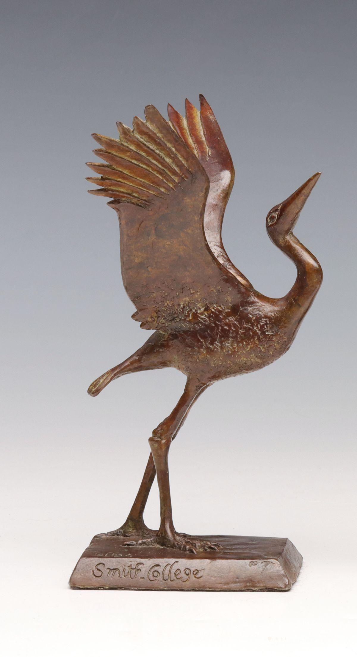 ELLIOT OFFNER (1931-2010) BRONZE SCULPTURE STUDY (1 of 9)