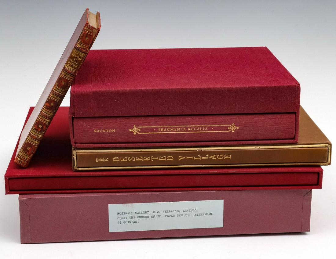 SIGNED AND NUMBERED 20TH C BOOKS, PLUS 1899 RUBAIYAT (1 of 19)