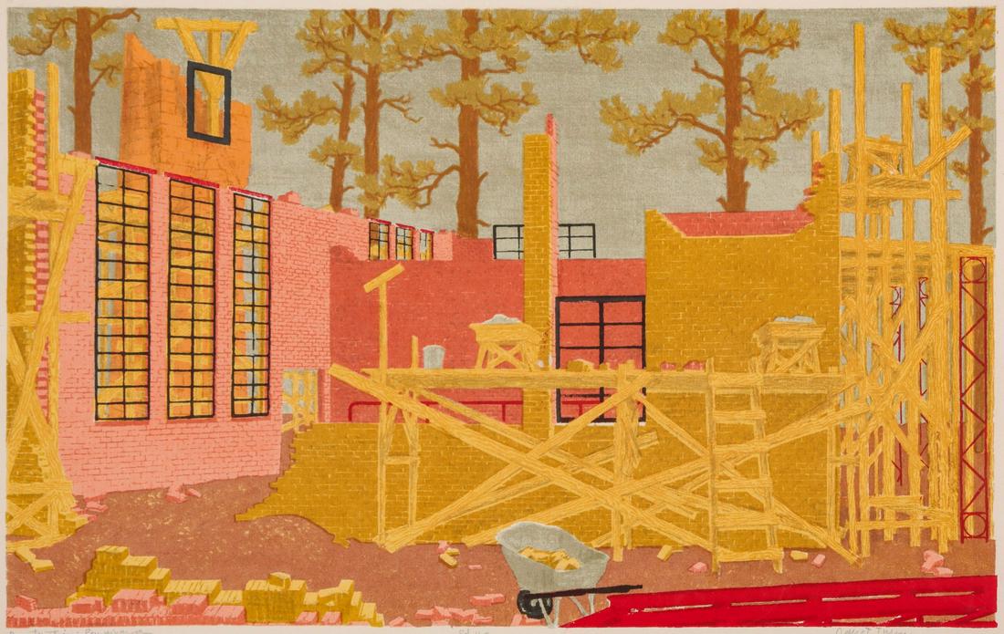 JANET TURNER (1914-1988) PENCIL SIGNED SERIGRAPH (1 of 9)