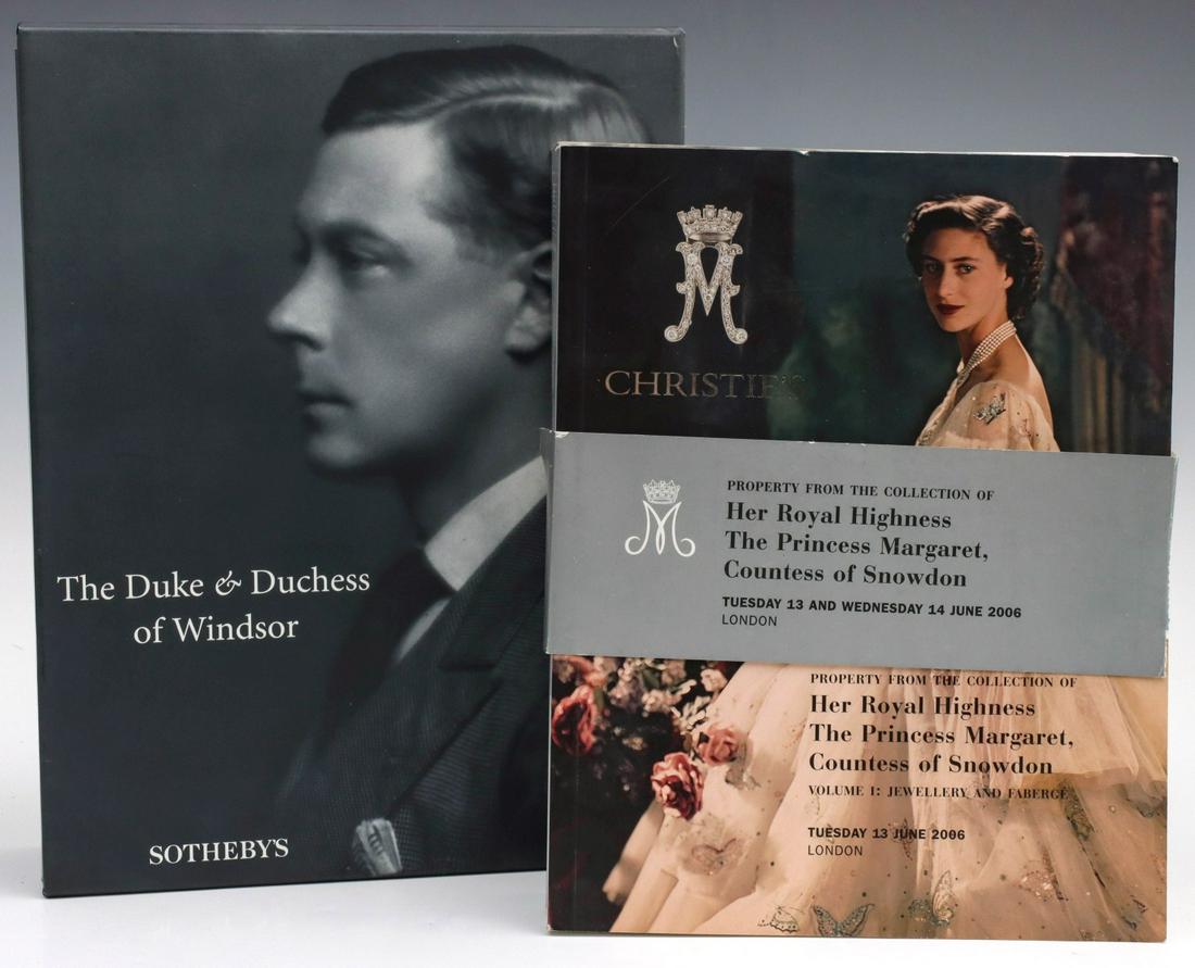 DUKE & DUCHESS OF WINDSOR, PRINCESS MARGARET CATALOGS (1 of 18)