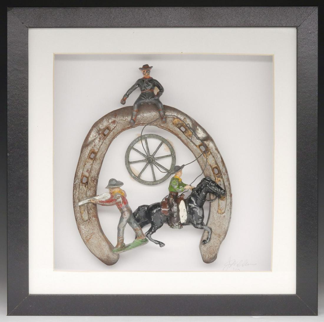 JOEL WALDMAN (AMERICAN 20TH / 21ST C.) ASSEMBLAGE (1 of 7)