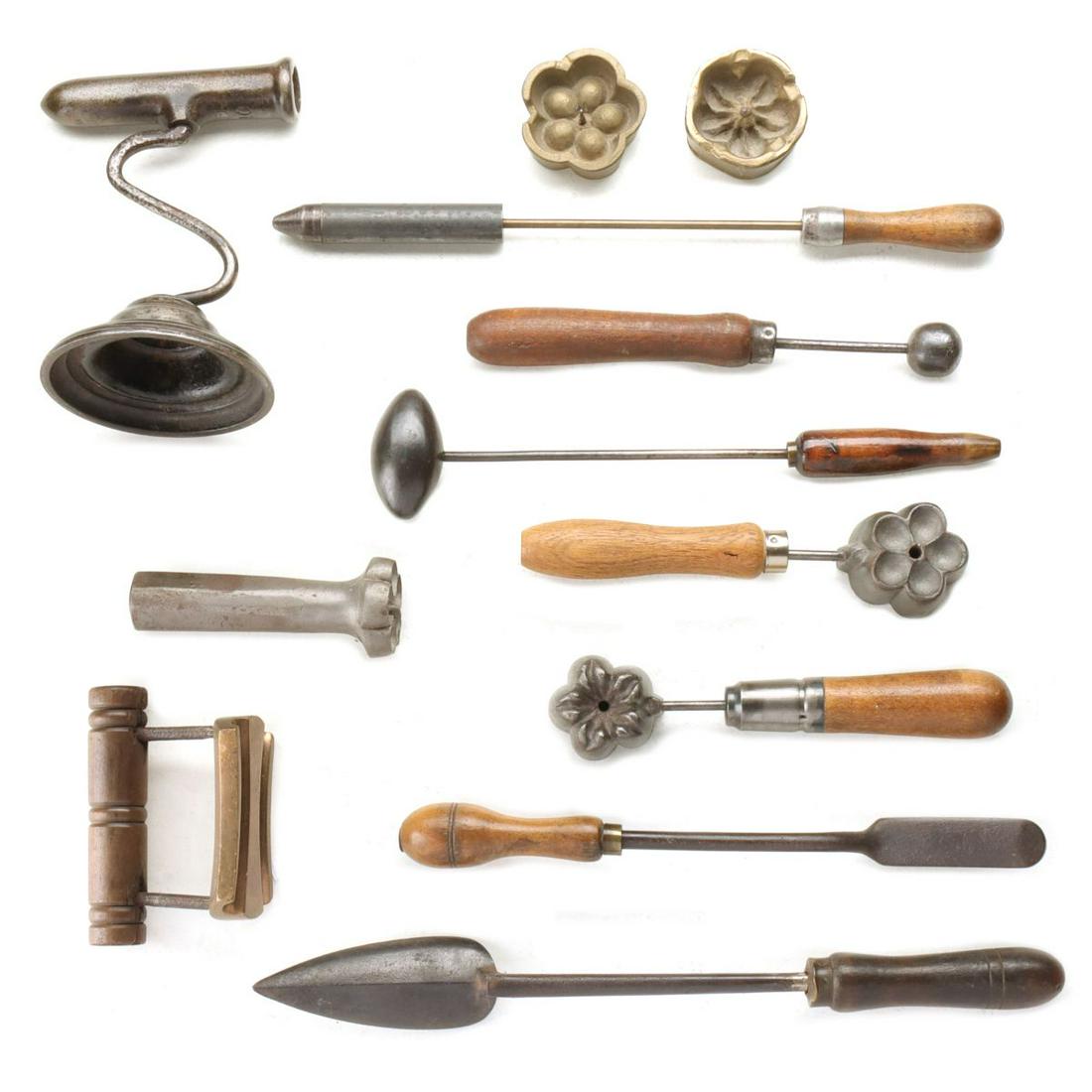 SPECIALTY IRONS, FLOWER IRONS, GOFFERING IRON (1 of 14)