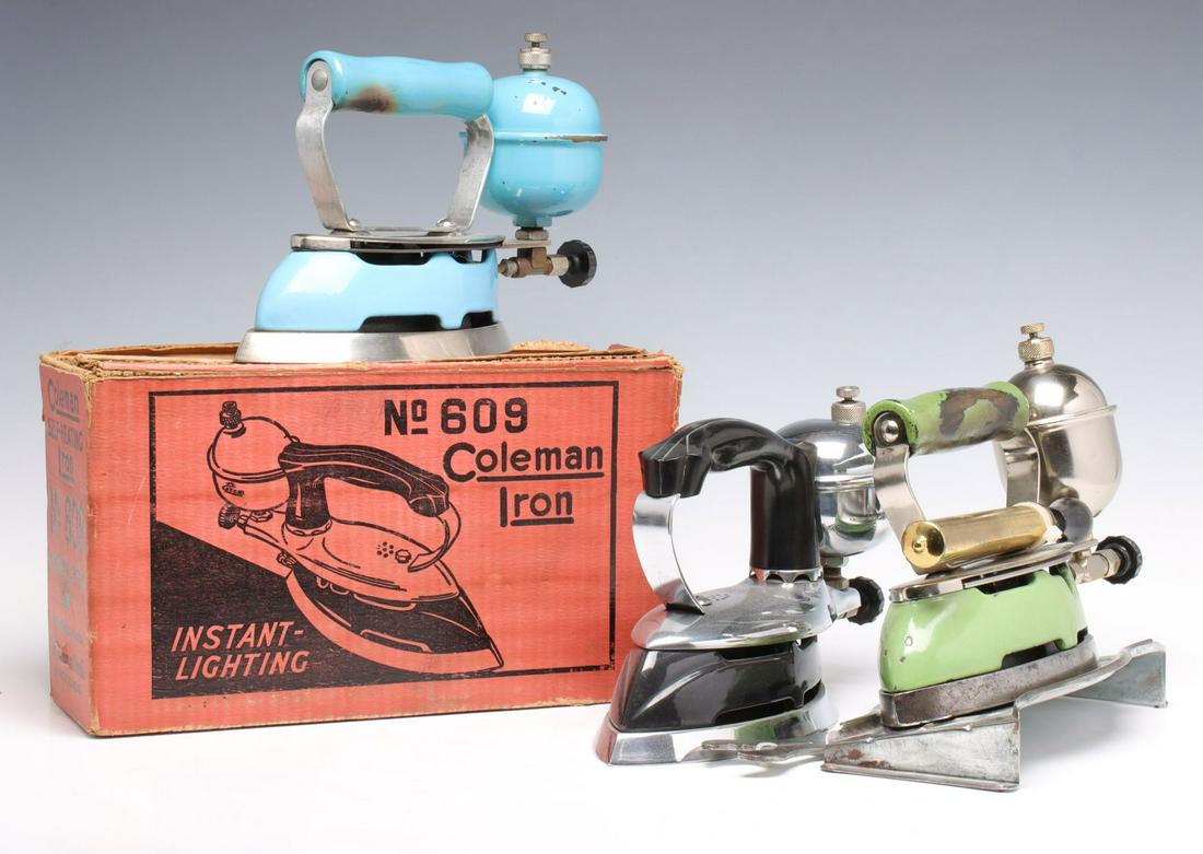 COLEMAN GAS IRONS, CIRCA 1930s (1 of 18)