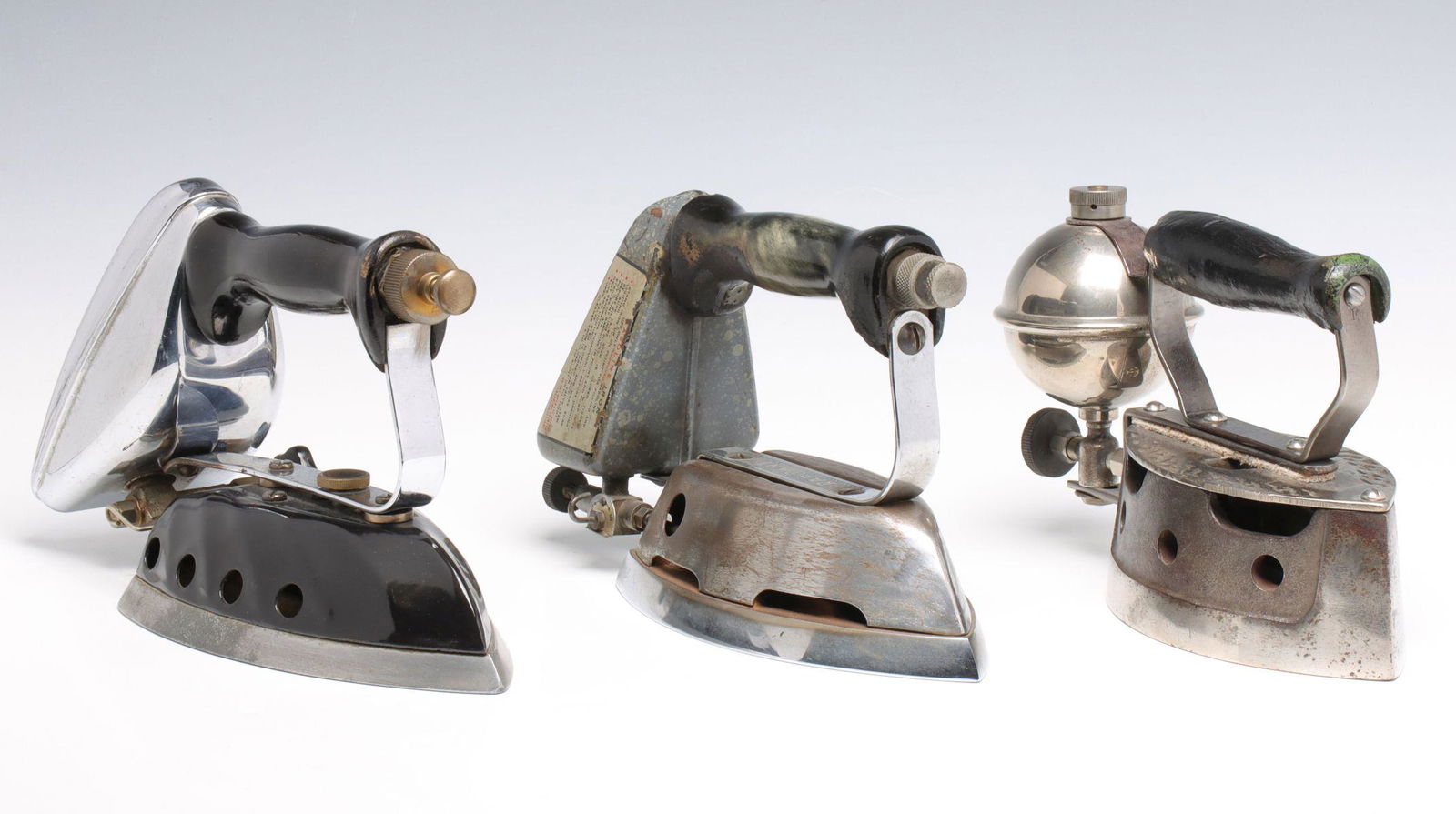 A GROUP OF GAS IRONS, CIRCA 1930s (1 of 10)