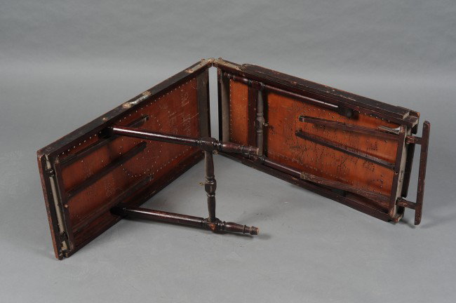 AN 1886 B.F. GLEASON EMBALMING TABLE & BOTTLES - 7