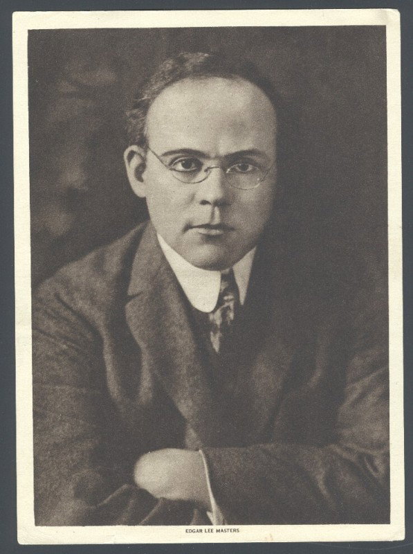 MASTERS, EDGAR LEE (1868-1950) SIGNED LETTERS: One ALS (dated 5-18-27) plus one TLS (04-23-28) concerning literary matters plus additional background material.