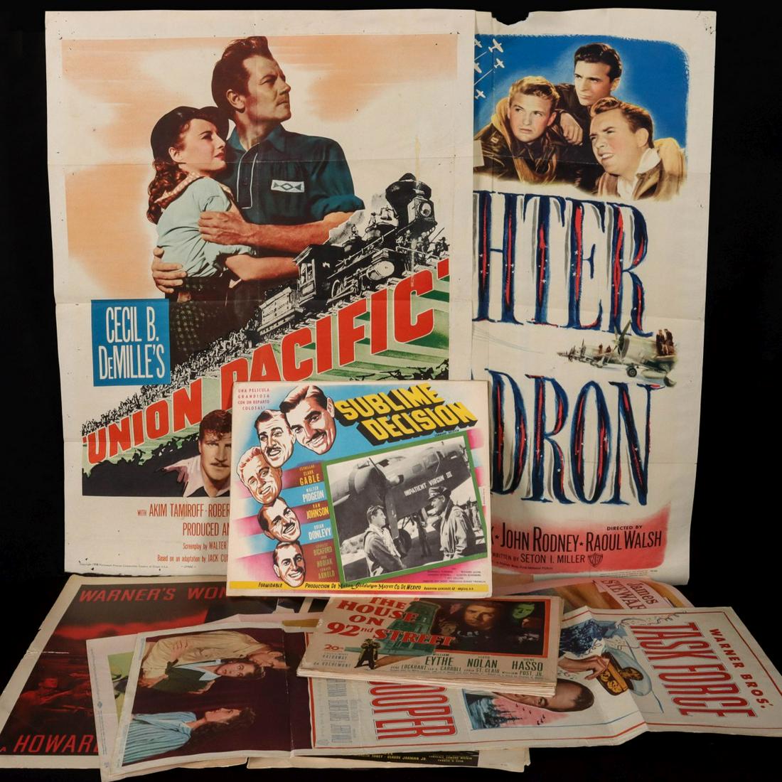 FIFTY WWII ERA MOVIE POSTERS AND LOBBY CARDS (1 of 18)
