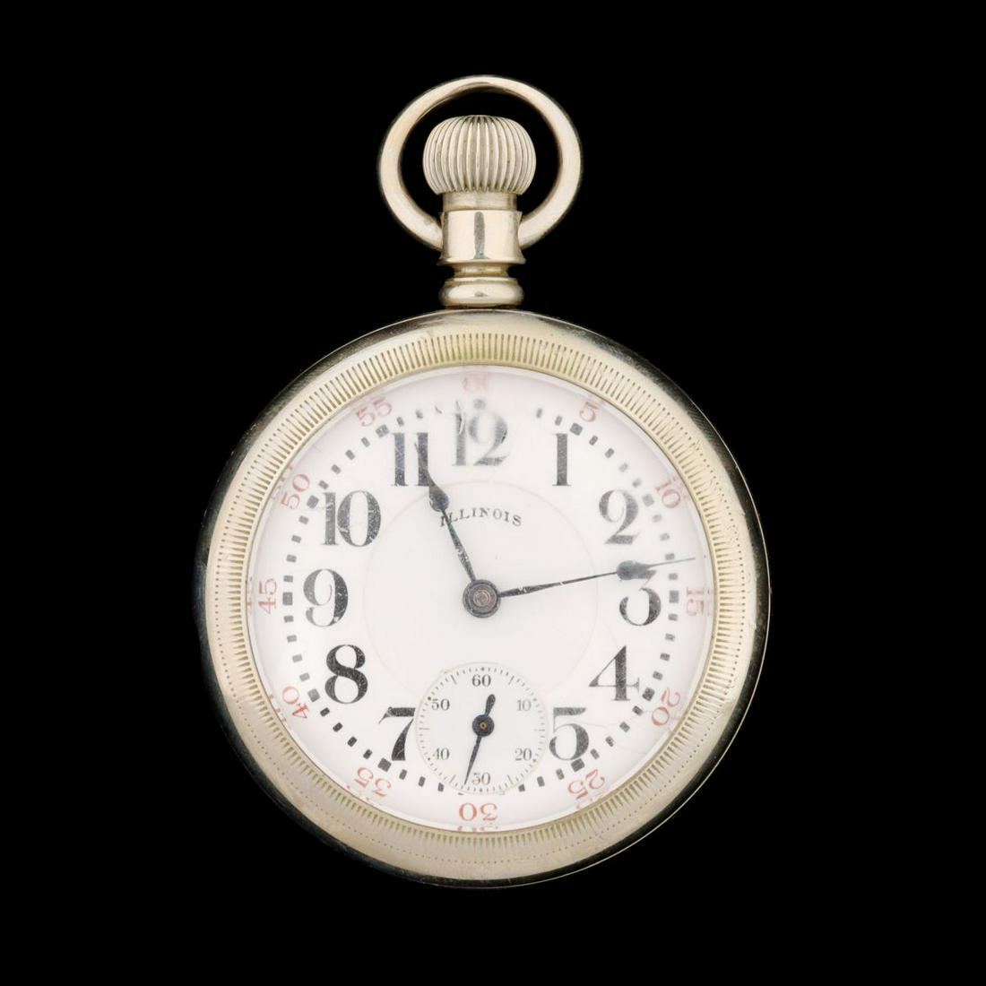 SANGAMO AND BUNN SPECIAL RR GRADE POCKET WATCHES (1 of 17)