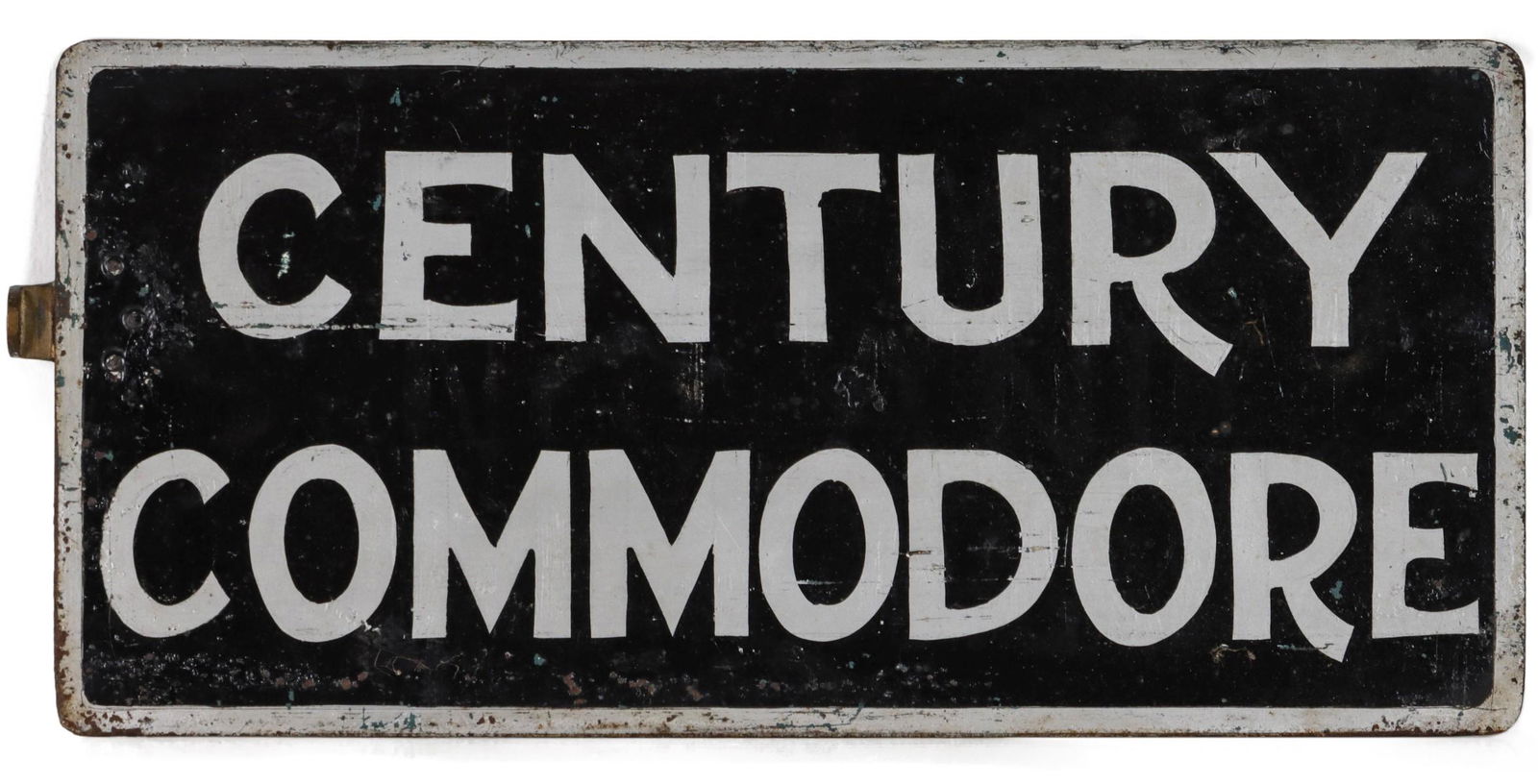 CENTURY COMMODORE PASSENGER TRAIN GATE SIGN (1 of 10)