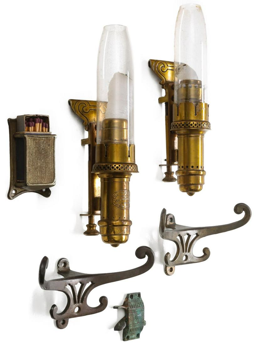 ORNATE PASSENGER CAR HARDWARE AND FIXTURES (1 of 18)