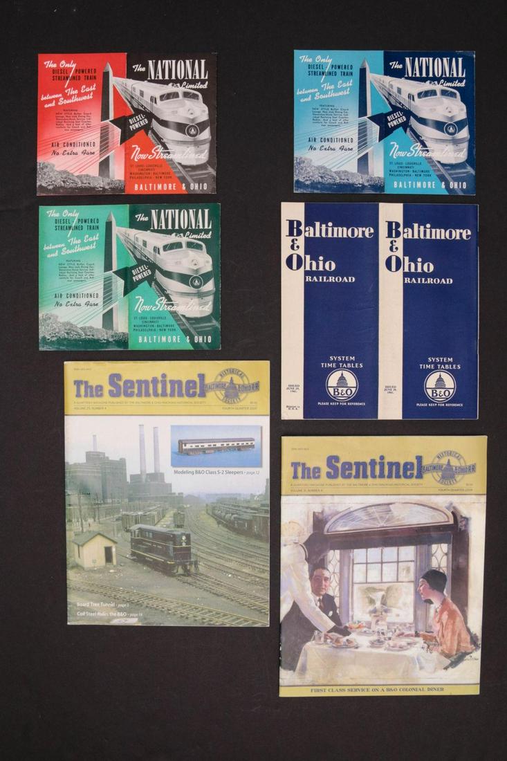 A LARGE COLLECTION OF B & O RR EPHEMERA (51PCS) (1 of 12)
