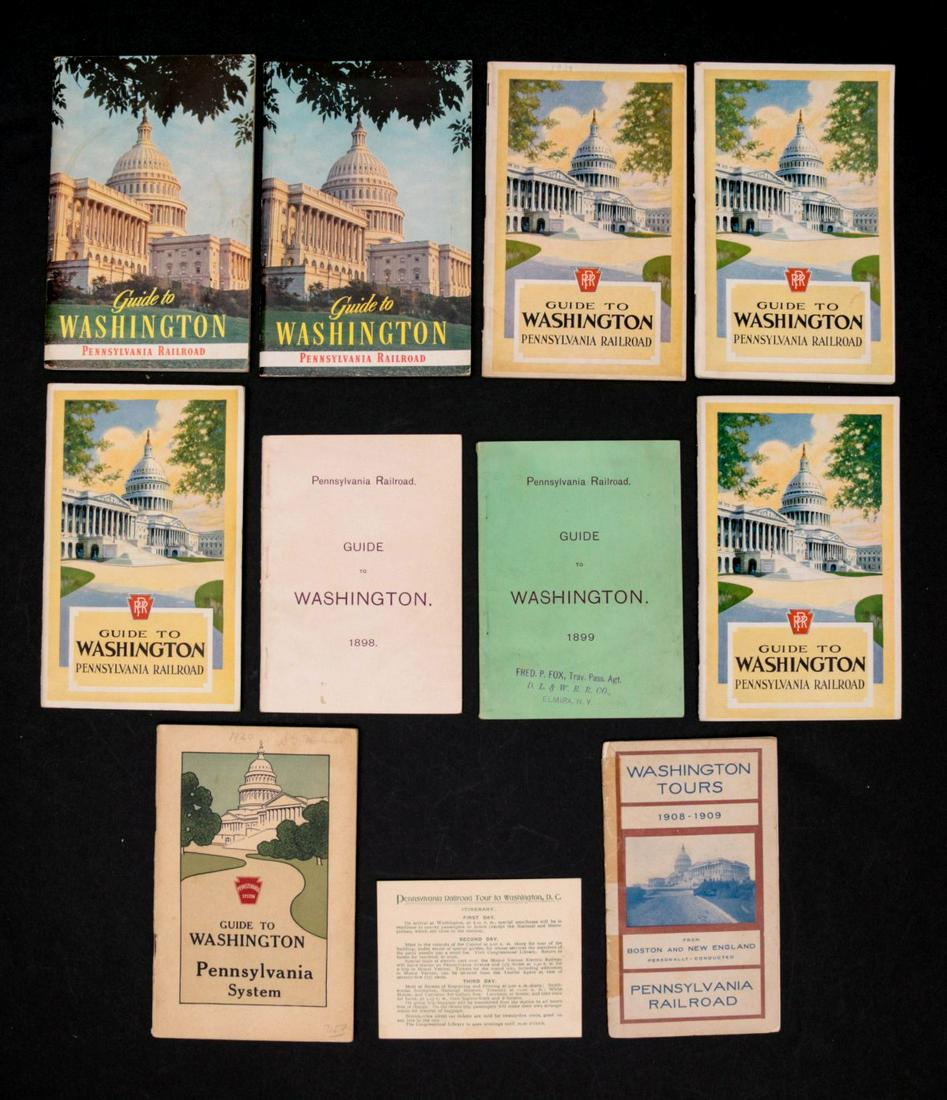 A COLLECTION OF PENNSYLVANIA RR TRAVEL EPHEMERA: We happily provide seamless in-house packing and shipping services on nearly everything we sell. Until further notice, we cannot offer international shipping in-house.