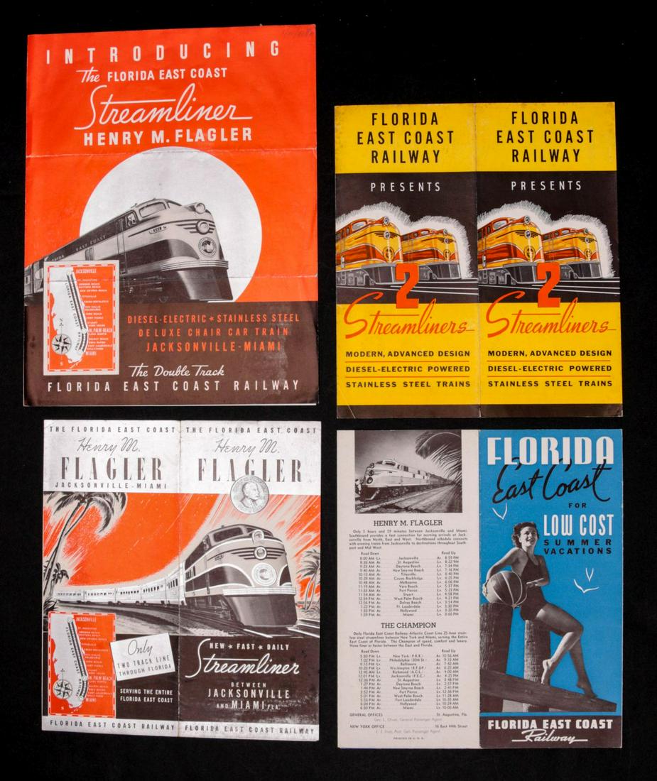 FLORIDA EAST & ATLANTIC COAST LINE EPHEMERA (35PCS) (1 of 12)
