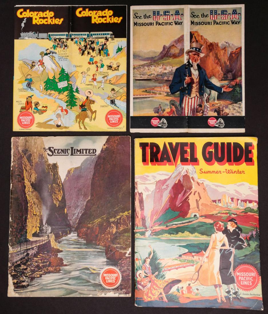 A COLLECTION OF 1930s MOPAC RR EPHEMERA (23PCS): We happily provide seamless in-house packing and shipping services on nearly everything we sell. Until further notice, we cannot offer international shipping in-house.