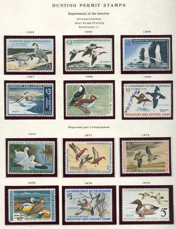 A FINE COMPLETE DUCK STAMP SET 1934-1983 - 5