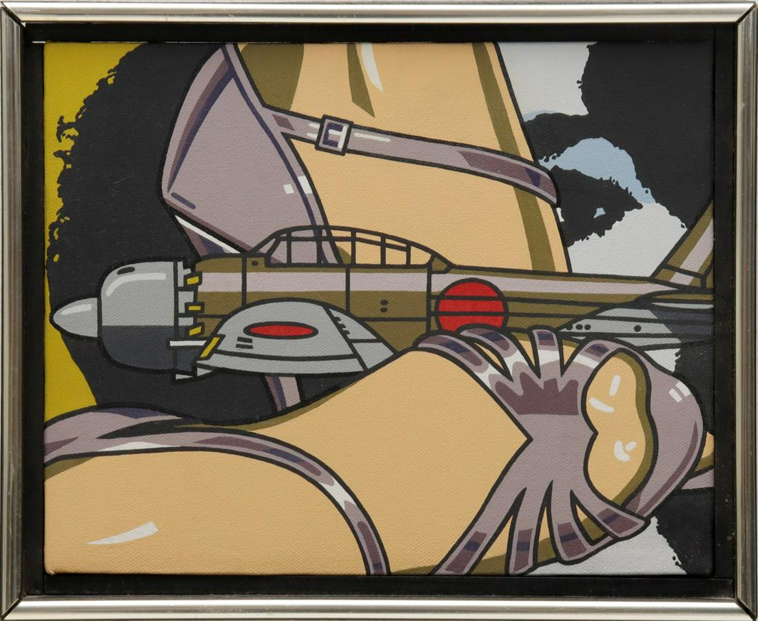 ROGER SHIMOMURA (B. 1939) EXHIBITED ACRYLIC ON CANVAS (1 of 10)