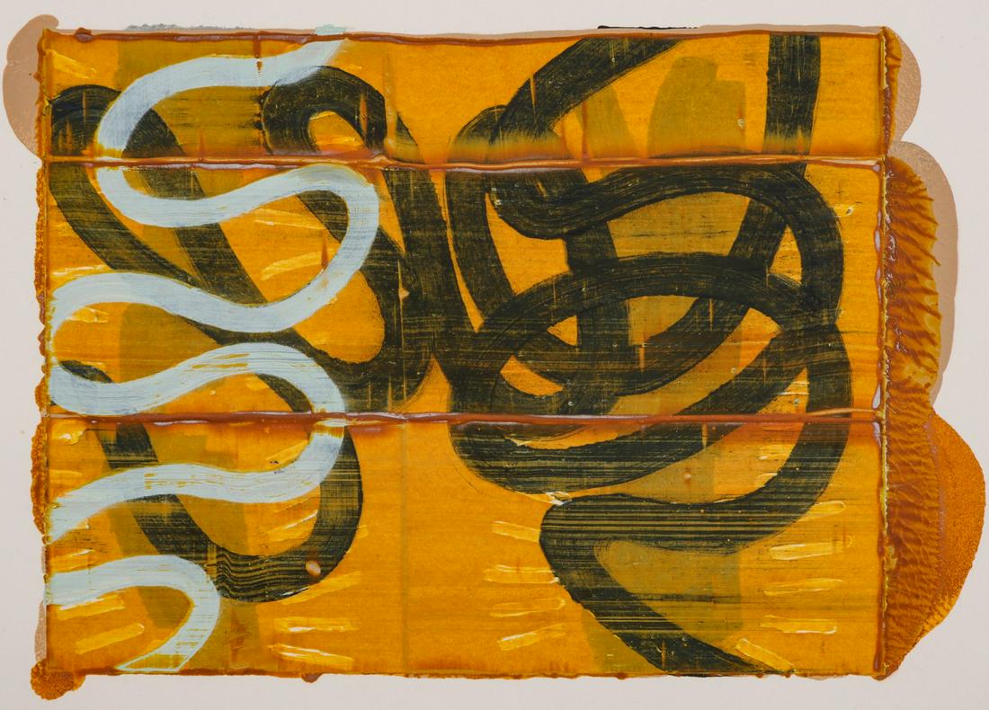 DAVID ROW (Born 1949) MIXED MEDIA ON PAPER (1 of 10)