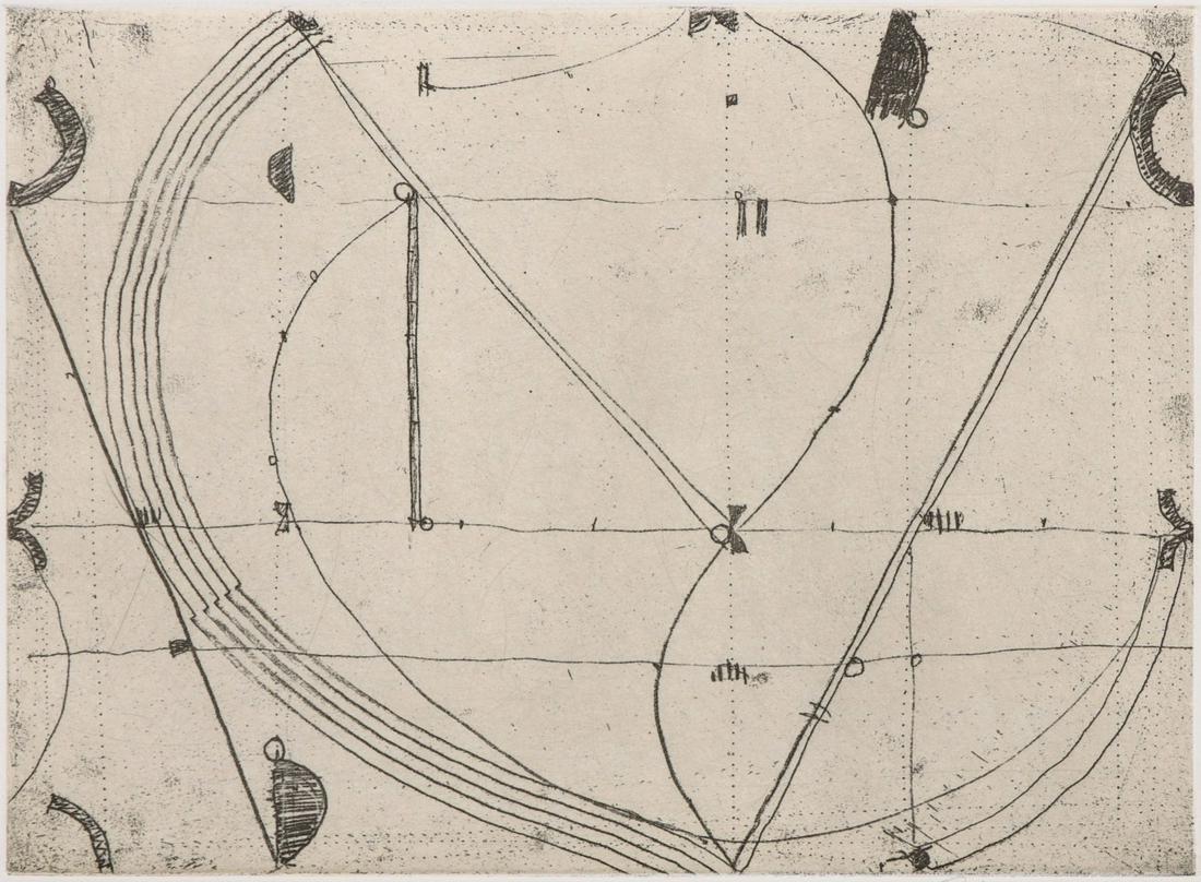 CAIO FONSECA (1959) PENCIL SIGNED AQUATINT (1 of 13)