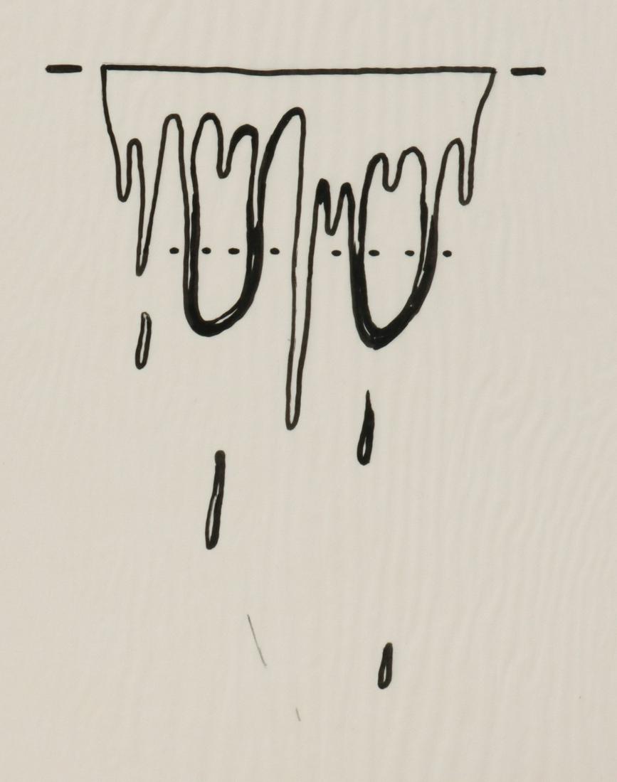 FABIAN MARCACCIO (B. 1963) BLACK INK ON VELLUM (1 of 9)