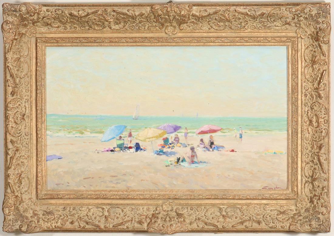 NIEK VAN DER PLAS (NETHERLANDS, Born 1954) OIL ON PANEL (1 of 9)