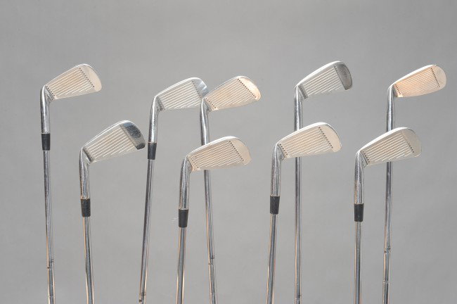 SET OF 9 CLEVELAND BYRON NELSON 68.3 IRONS: Includes clubs 2-9, and P.