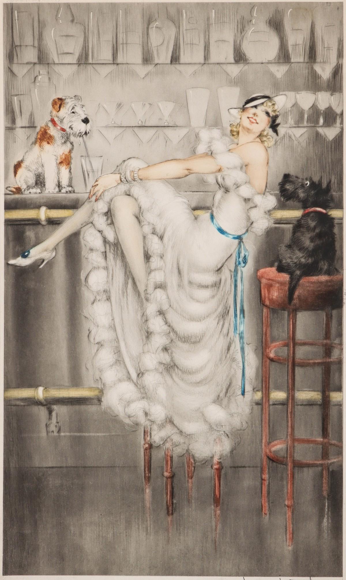 LOUIS ICART (1888-1950) FINE AND RARE ETCHING (1 of 14)