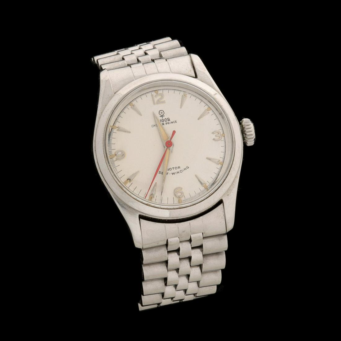 A TUDOR / ROLEX OYSTER PRINCE MEN'S WRIST WATCH (1 of 9)