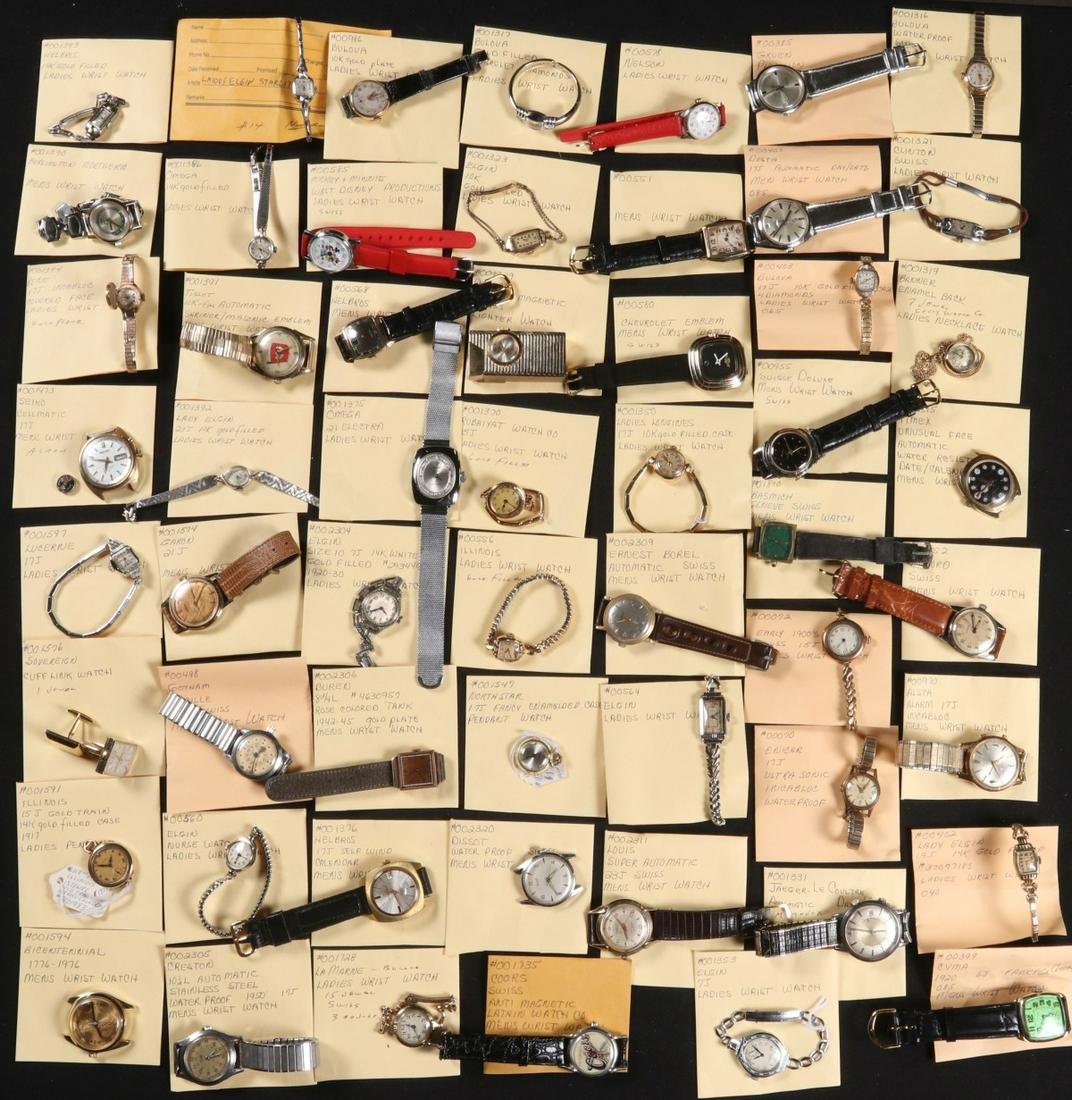 LOT OF MEN'S AND WOMEN'S VINTAGE WATCHES (1 of 7)