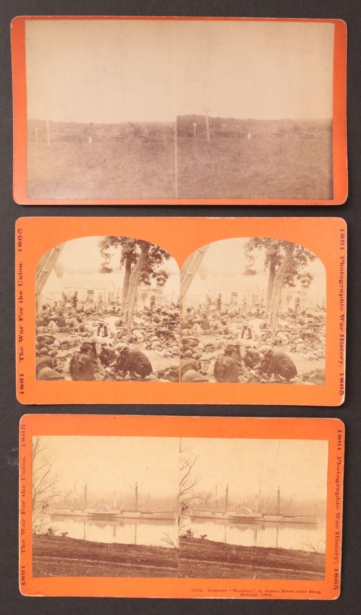 TWO TAYLOR & HUNTINGTON CIVIL WAR STEREOVIEWS (1 of 2)