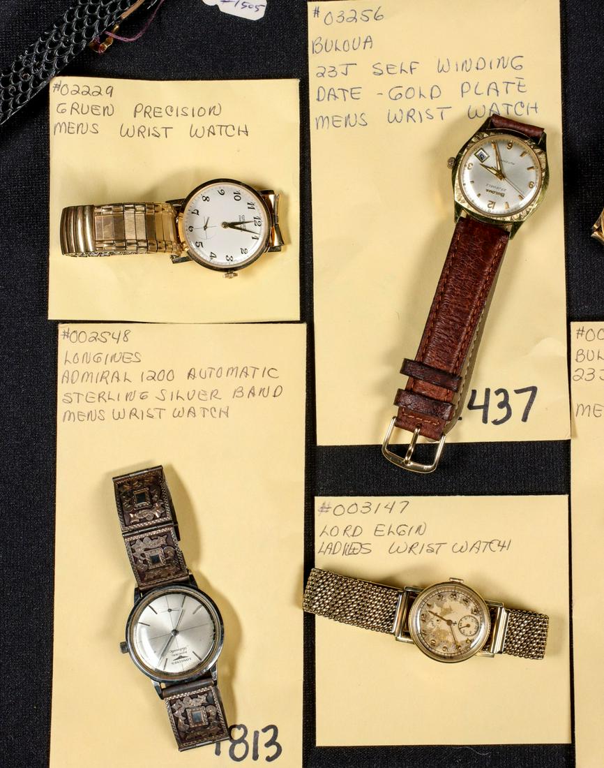 TWENTY-SIX VINTAGE MEN'S WRIST WATCHES (1 of 6)