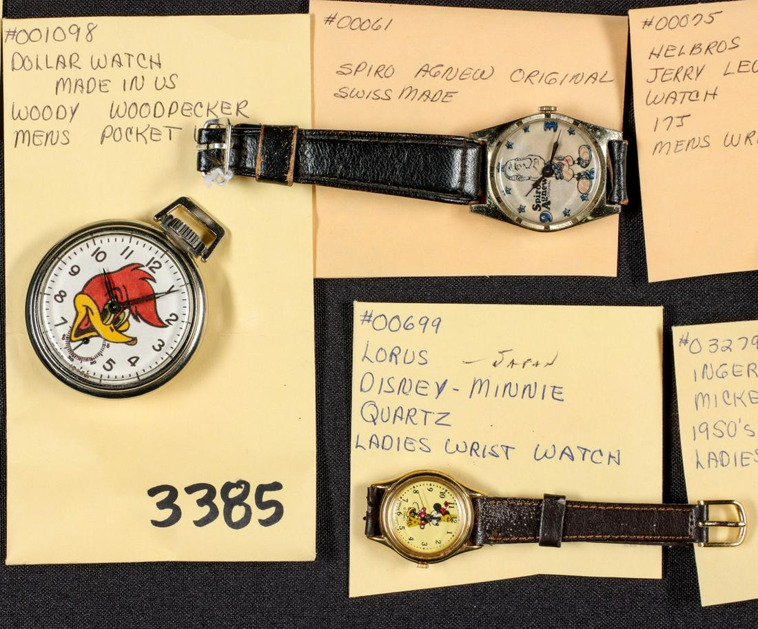 AGNEW, MICKEY, DICK TRACY - TWENTY-ONE OTHER WATCHES (1 of 6)