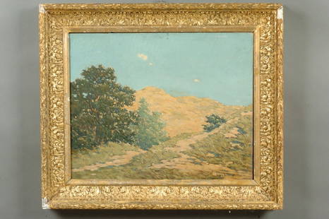 LOUIS SOONIUS OIL ON CANVAS (1883 - 1956): Signed lower right, 26-1/2 x 31-1/4 inches wide; canvas: 19-1/2 inches high x 24-1/4 inches wide.