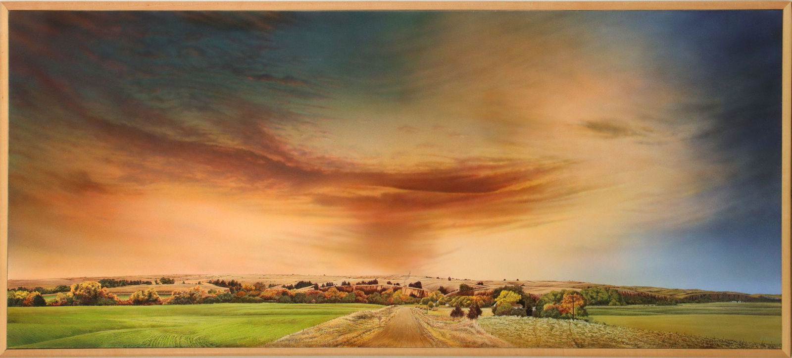 GIB NEAL (BORN 1947) ACRYLIC ON PANEL (1 of 15)