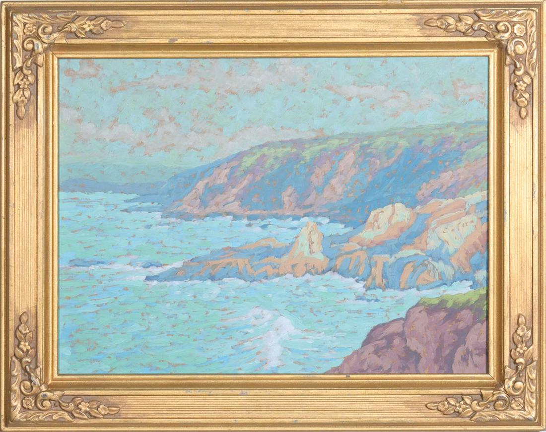 MATTHEW REYNOLDS (CALIFORNIA B. 1977) OIL ON PANEL (1 of 10)