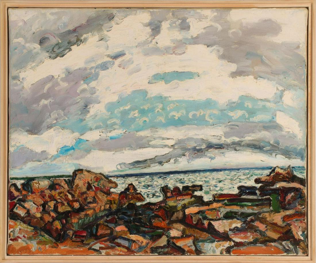 BERNARD CHAET (1924-2012) OIL ON CANVAS (1 of 11)