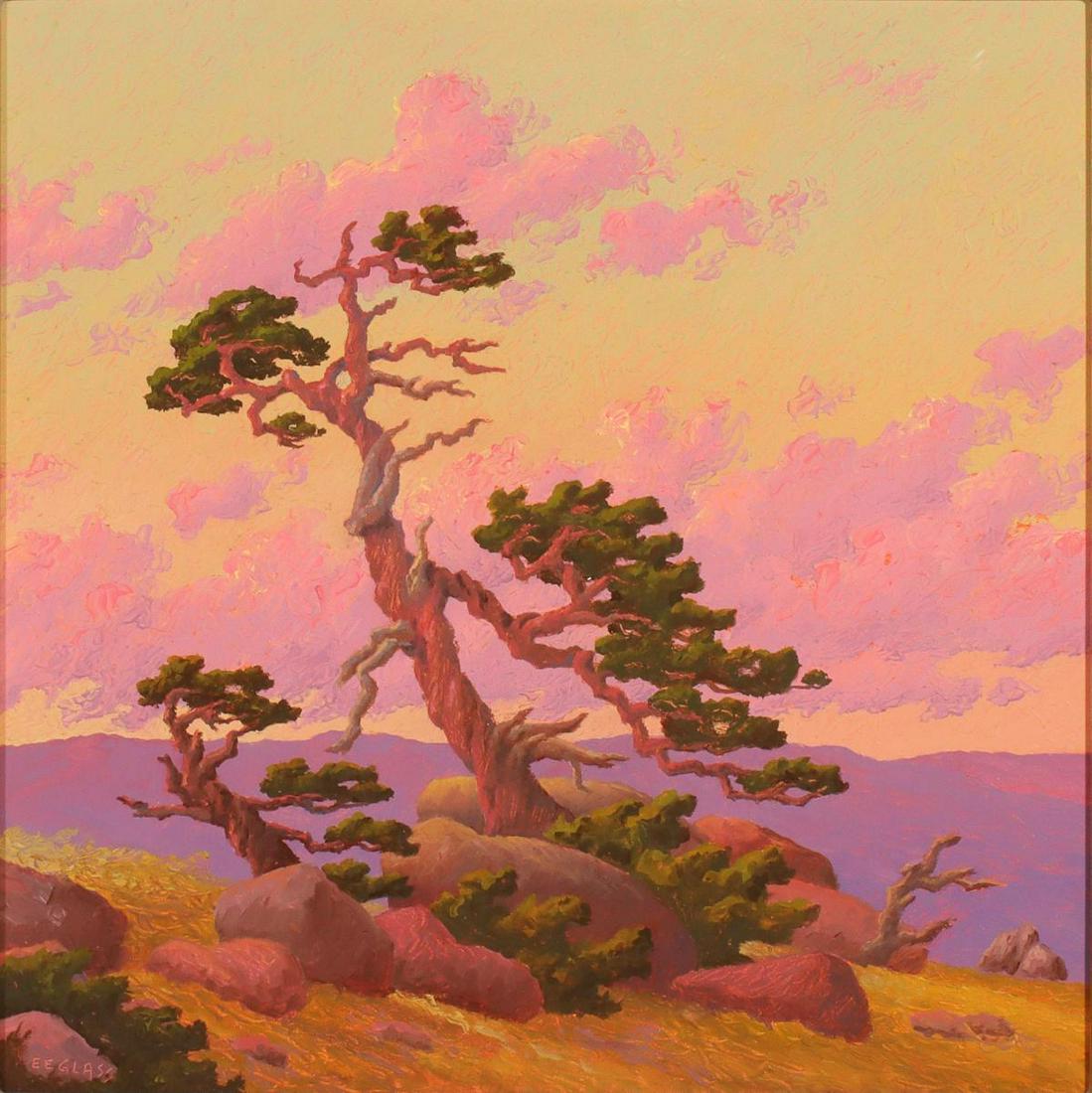 EMERSON EVERETT GLASS (1916-1987) OIL ON ARTIST'S BOARD (1 of 10)