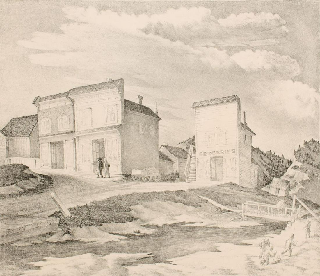 DUARD MARSHALL (1914-2010) PENCIL SIGNED LITHOGRAPH (1 of 13)