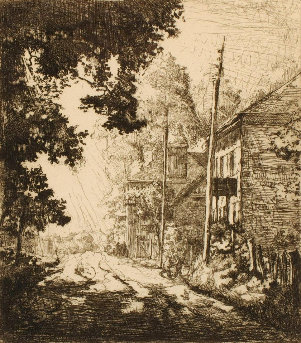 ANTHONY GROSS (1905-1984) PENCIL SIGNED ETCHING (1 of 10)