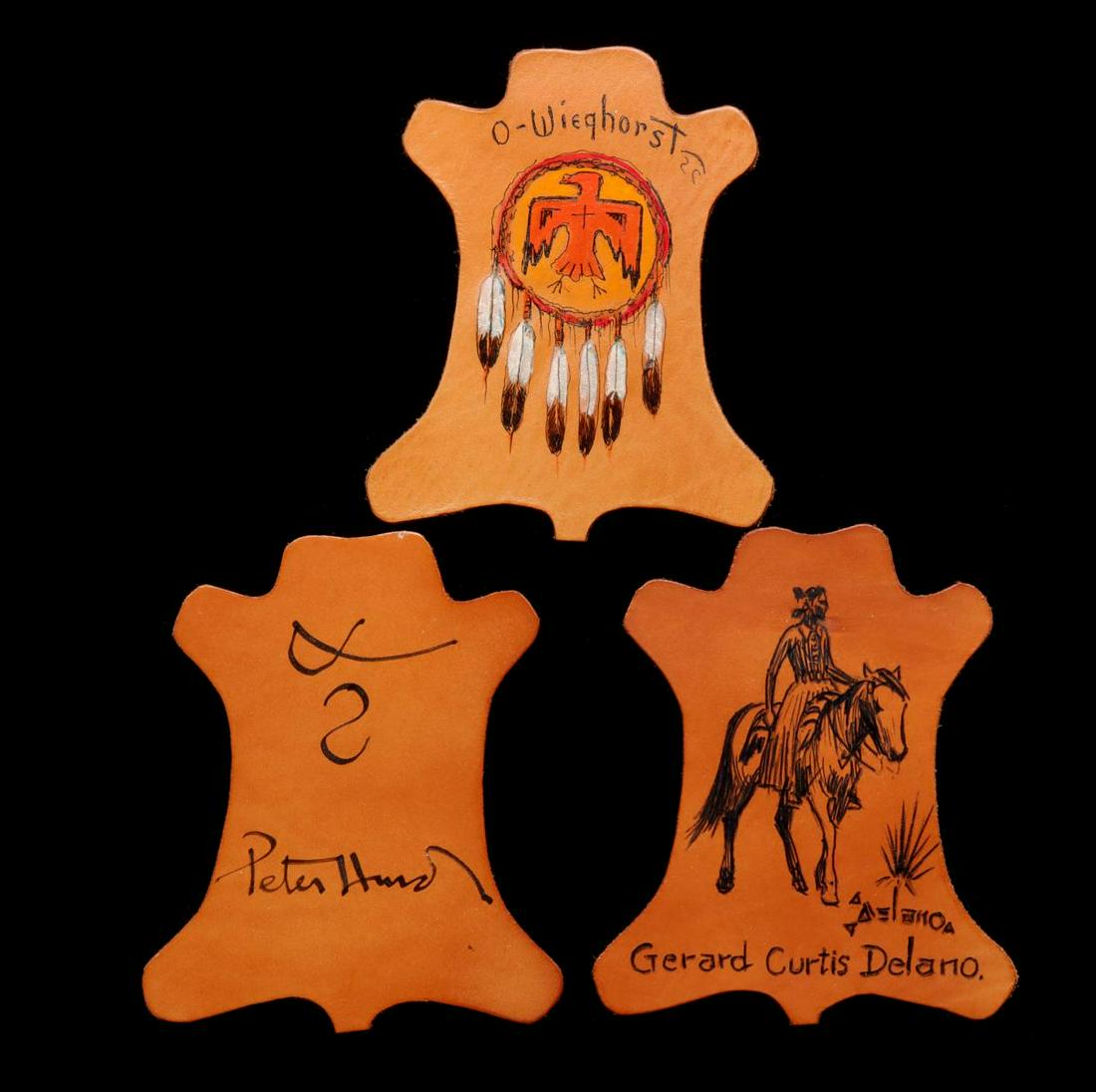 ILLUSTRATED AUTOGRAPHS OF HURD, WIEGHORST & DELANO (1 of 8)