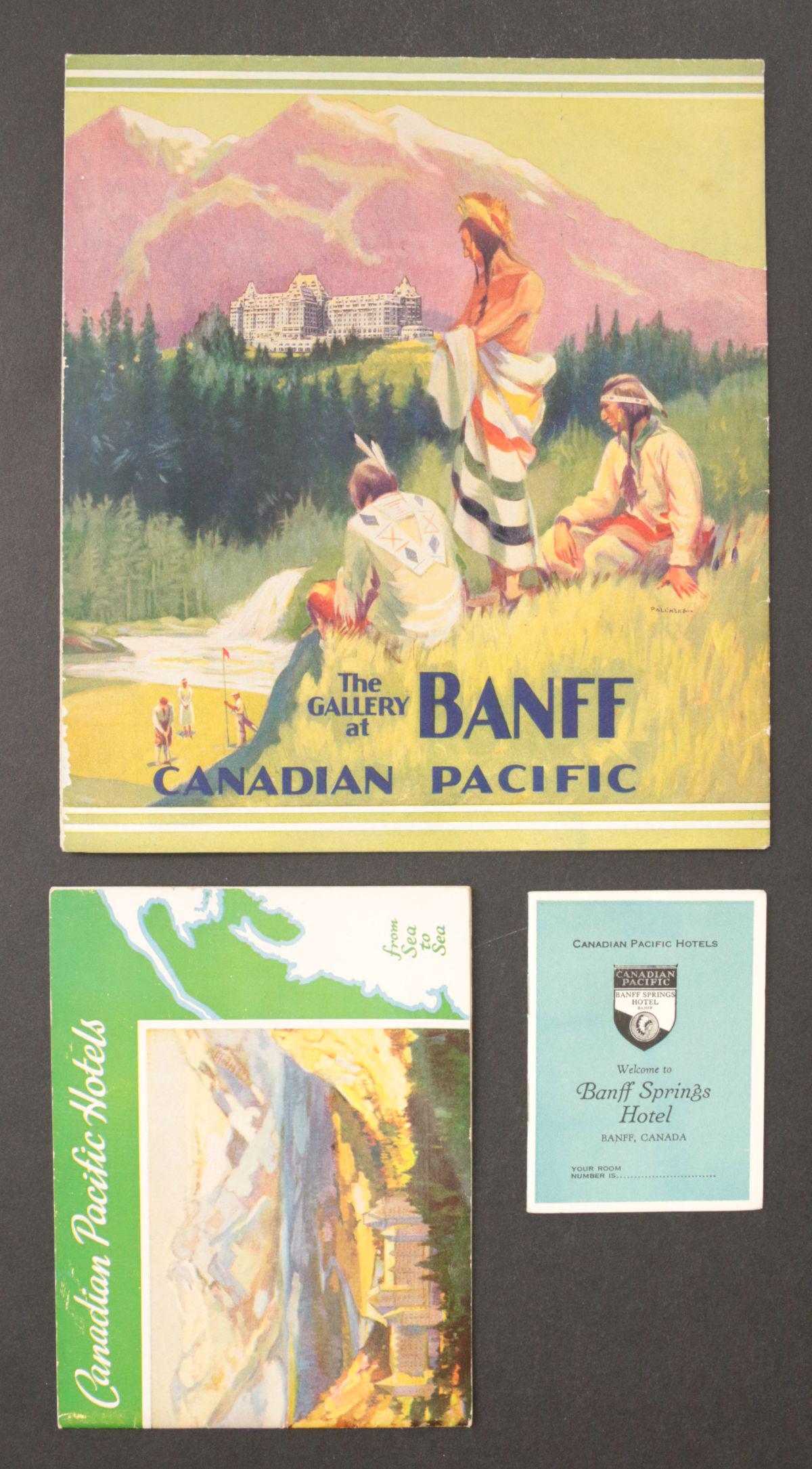 AN 18-PIECE COLLECTION CANADIAN PACIFIC EPHEMERA (1 of 20)