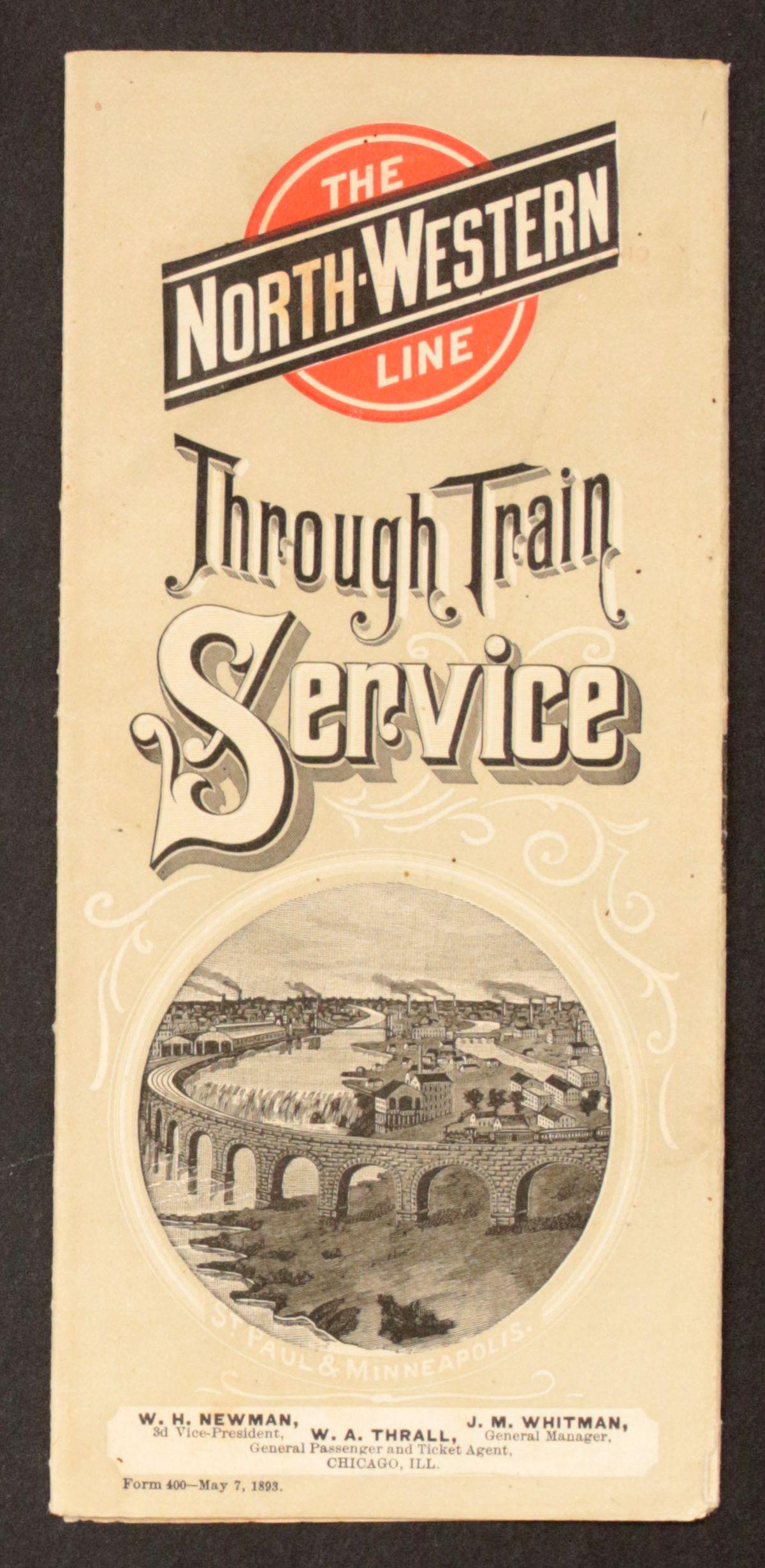 UNION PACIFIC C&NW TIMETABLES DATING BACK TO 1893 (1 of 6)