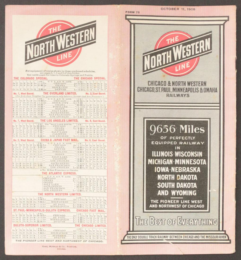 NICE EARLY C&NW, SP AND UP MATERIAL. 21 PIECE LOT (1 of 20)