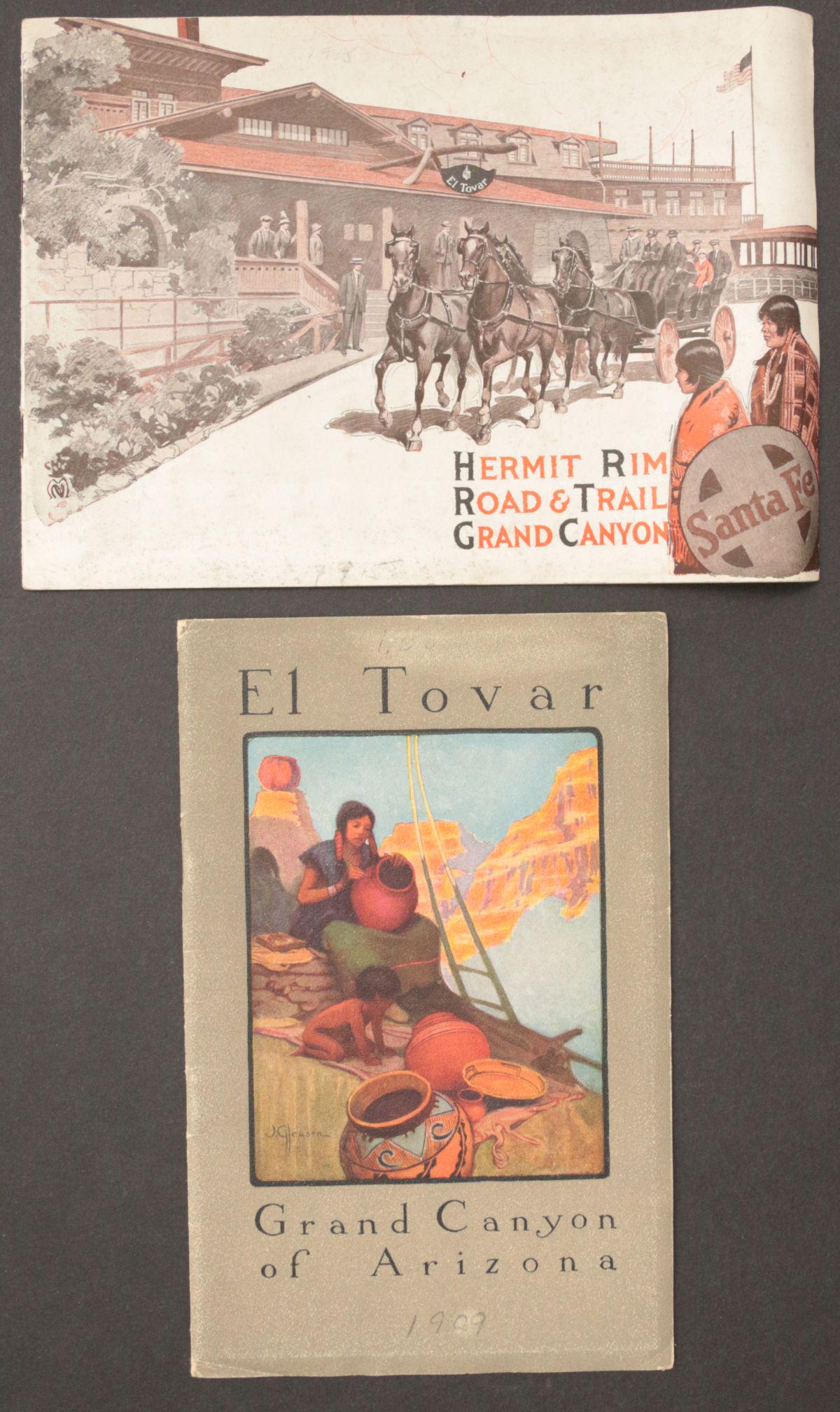 A VERY GOOD COLLECTION OF SANTA FE EPHEMERA TO 1909 (1 of 20)