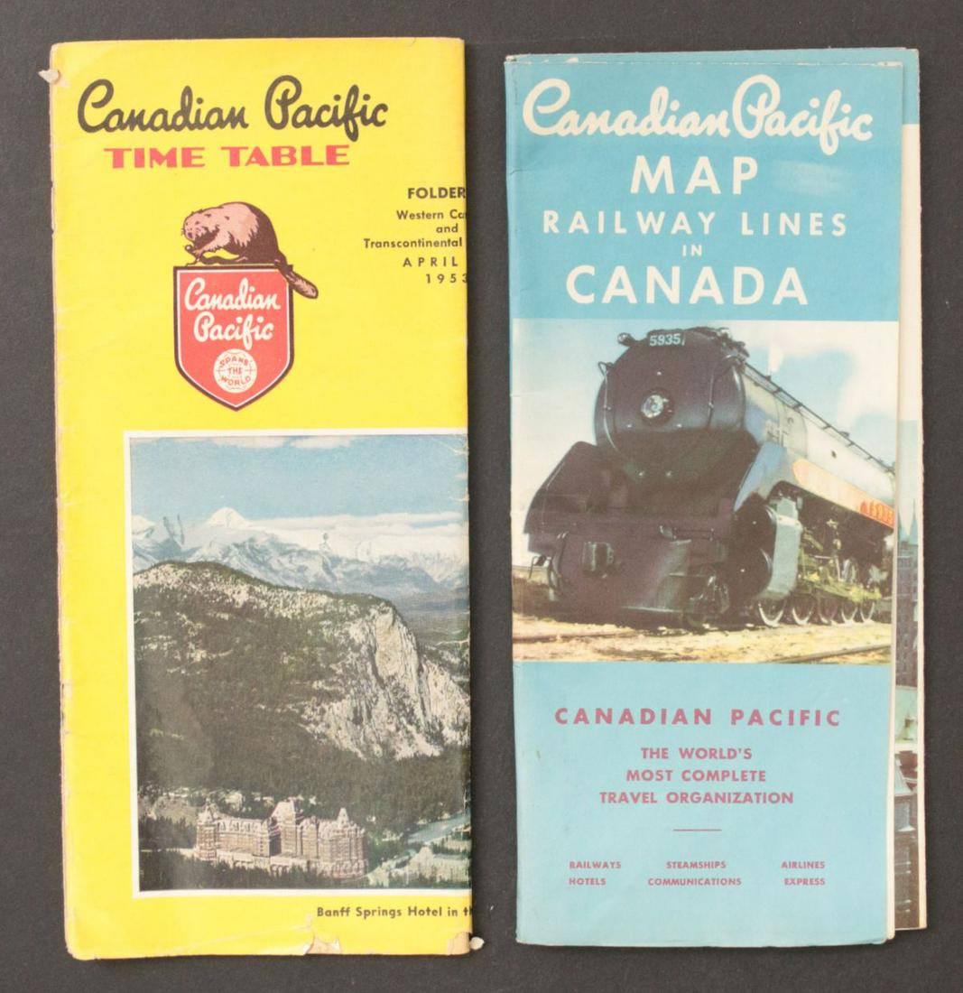A 17-PIECE COLLECTION OF CANADIAN PACIFIC EPHEMERA (1 of 20)