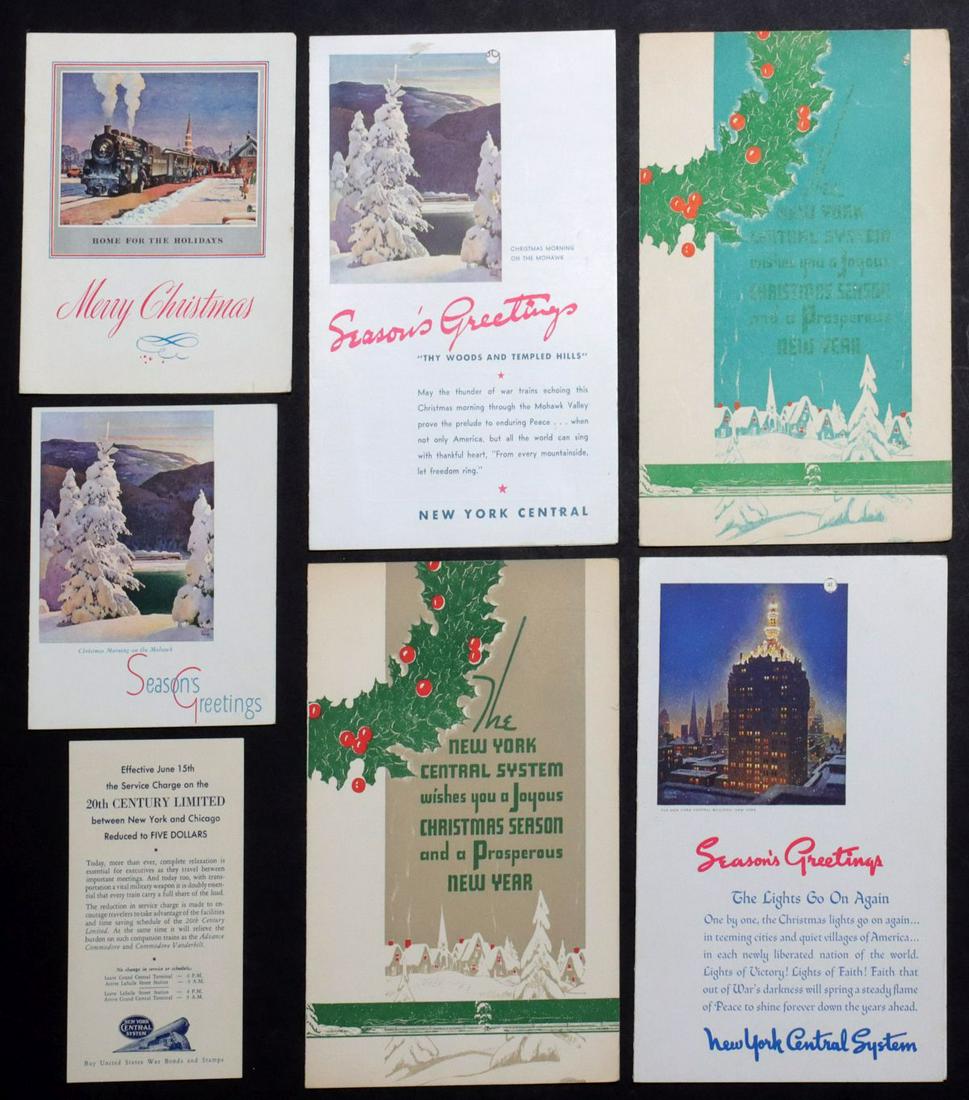 COLLECTION OF 24-PIECES NYC MENUS, ADVERTISING ETC: The collection as shown. Provenance: The estate collection of Ed McHugh