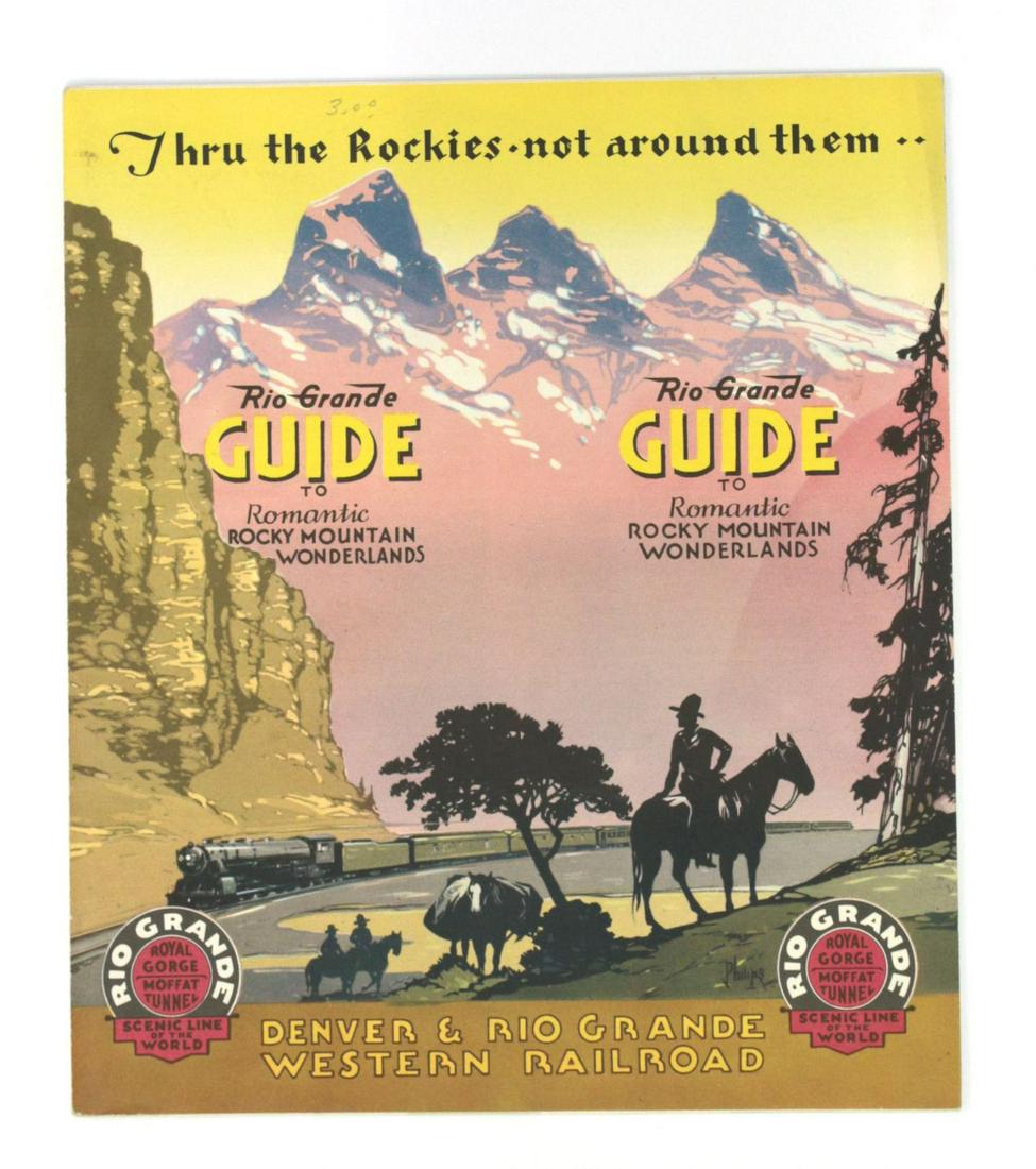 A 13-PIECE COLLECTION OF DENVER RIO GRANDE TO 1915 (1 of 18)