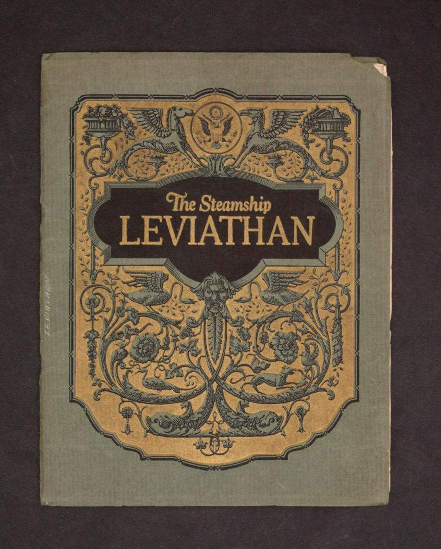 SEVENTEEN PIECES OF STEAMSHIP TRAVEL EPHEMERA: There are additional pieces in this lot not pictured here. Please visit