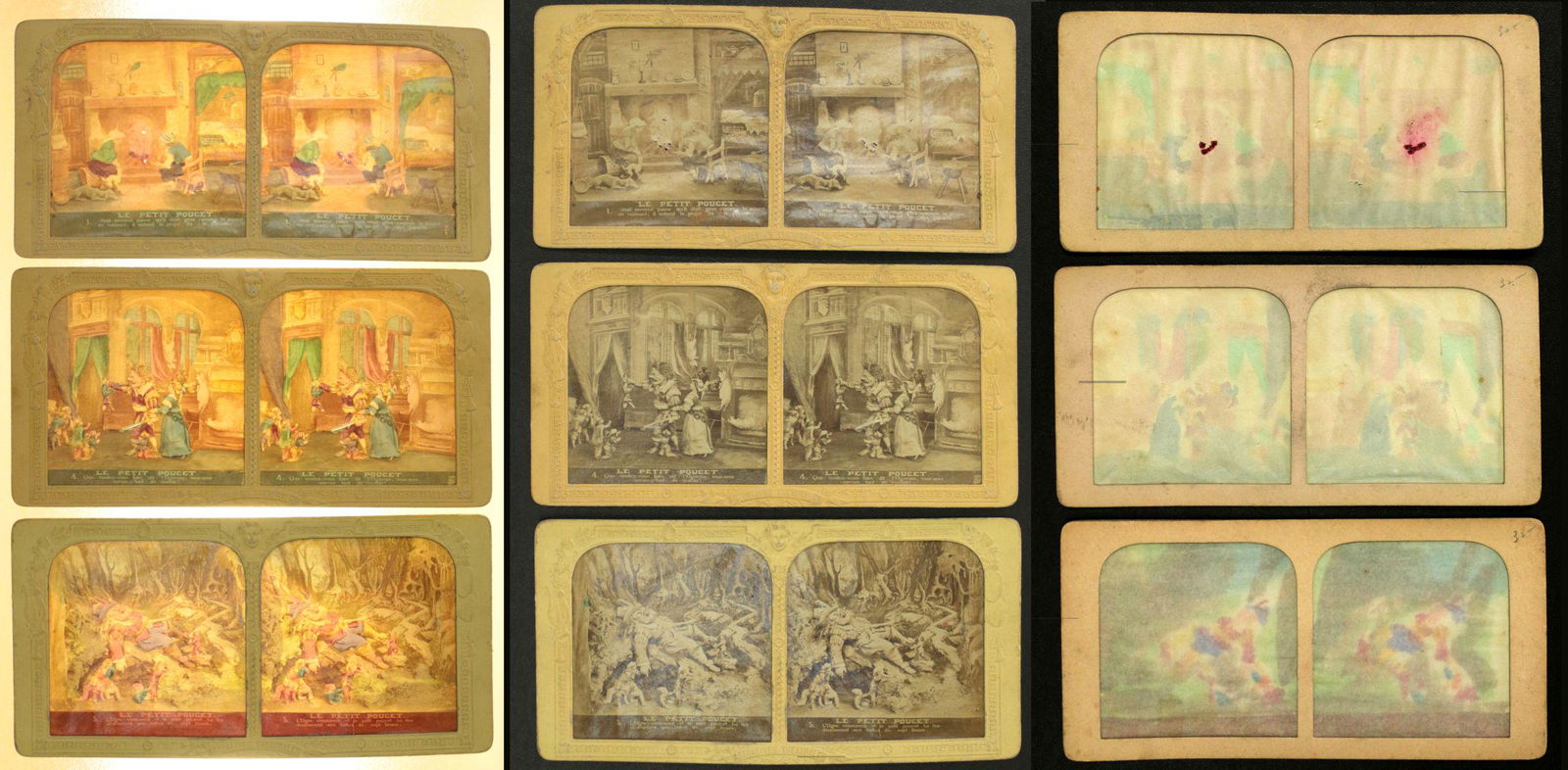 A LARGE COLLECTION OF FRENCH TISSUE STEREO VIEWS (1 of 18)