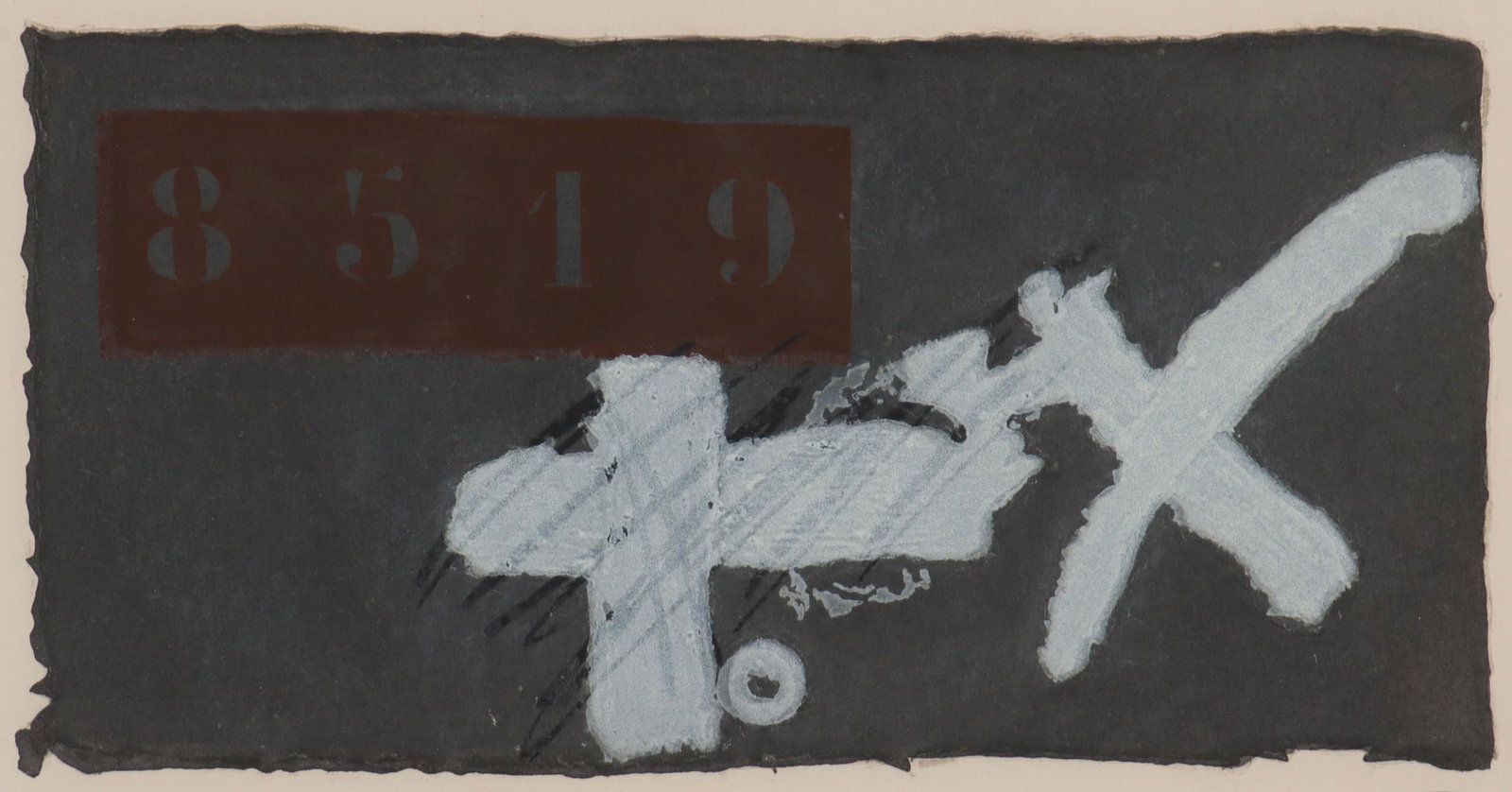 ANTONI TAPIES (1923-2012) PENCIL SIGNED ETCHING (1 of 11)